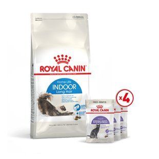 Корм для домашніх довгошерстих котів ROYAL CANIN INDOOR LONGHAIR 0.4 кг 2801077012 фото