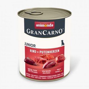 Влажный корм Animonda GranCarno для щенков, с говядиной и индейкой, 800 г AM-82768 фото