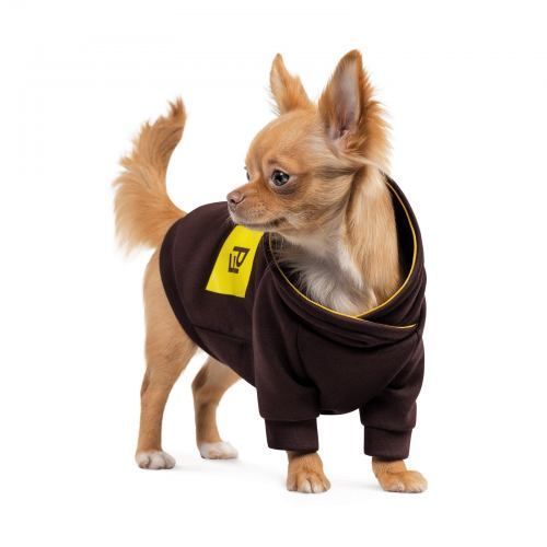 Толстовка Pet Fashion &laquo;Megan&raquo; для дівчинки, розмір S, шоколадна PR243026 фото