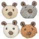 Игрушка Trixie для кошек Медведь плюшевый с кошачьей мятой 8 см в ассортименте 45557 фото 1
