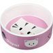 Миска Trixie для котів Mimi керамічна 300 мл/12 см 24650 фото 1