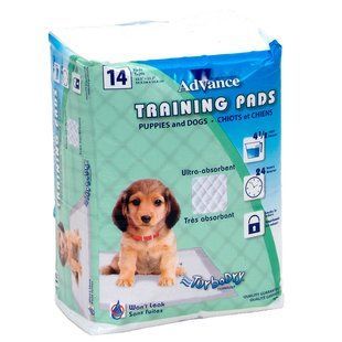Advance Dog Training Pads АДВАНС ПЕЛЮШКА для собак, суперабсорбент з індикацією 18814 фото