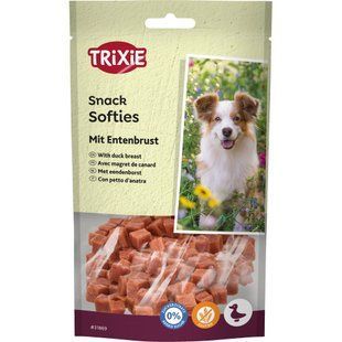 Ласощі Trixie Softies with Duck Breast для собак шматочки з качкою 100 г 31869 фото
