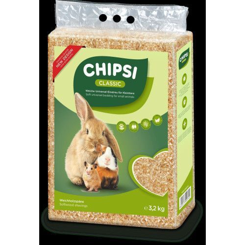 Наполнитель Chipsi для грызунов Классик гигиенические опилки 60 л/3,2 кг JRS300070/0700 фото