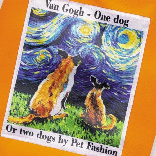 Футболка Pet Fashion &laquo;Art&raquo; для собак, размер M, оранжевая PR242095 фото
