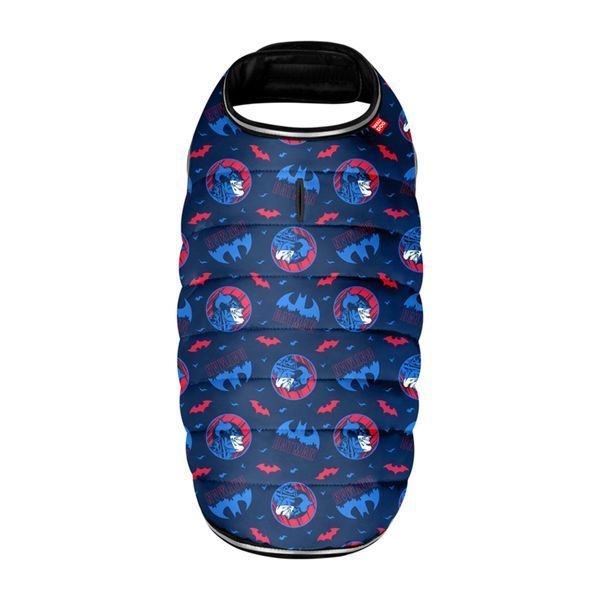 Курточка-накидка для собак WAUDOG Clothes, рисунок "Бэтмен красно-голубой", XXS, А 23 см, B 29-36 см, С 14-20 см 501-4003 фото