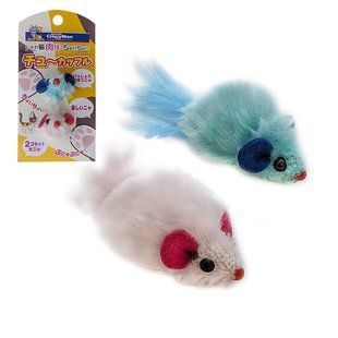 CattyMan Mouse Toys КЕТТІМЕН ПЛЮШЕВІ МИШКИ іграшка для котів, набір 2шт. 84213 фото