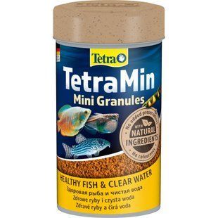 Корм сухой Tetra Min Mini Granules для аквариумных рыбок в гранулах 45 г 199057 фото