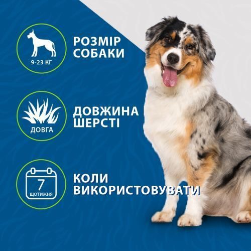 Фурминатор FURminator для собак с длинной шерстью Long Hair размер M 691655 фото