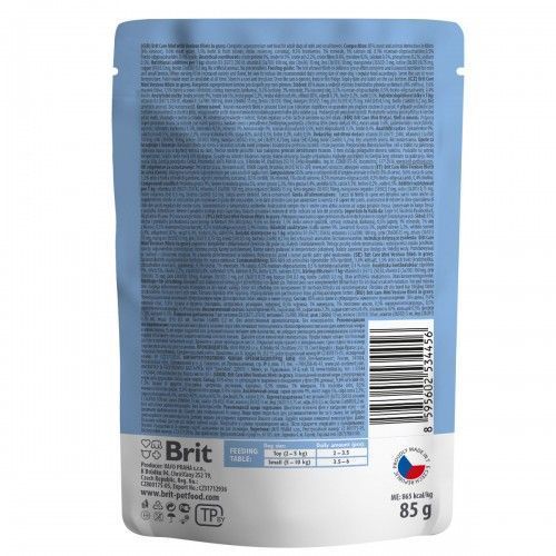 Корм вологий Brit Care Mini для дорослих собак мініатюрних порід філе з дичиною в соусі 85 г 100220/4456/100915 фото