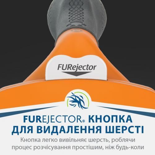 Фурминатор FURminator для собак с длинной шерстью Long Hair размер M 691655 фото
