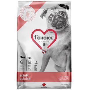 1st Choice Adult Derma ФЕСТ ЧОЙС ДЕРМА сухий дієтичний беззерновий корм для собак всіх порід ФЧСВД12 фото
