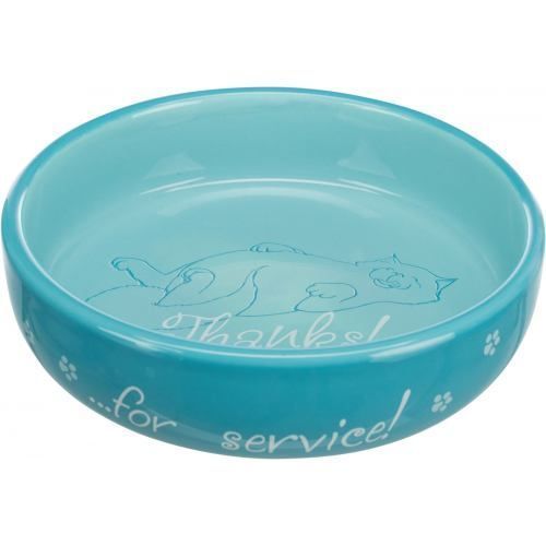 Миска Trixie для кошек короткомордых пород керамическая 15 см 300 мл 24795 фото