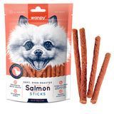 Wanpy Salmon Sticks ВАНПІ ПАЛИЧКИ З ЛОСОСЕМ лакомство для собак SB-14 фото