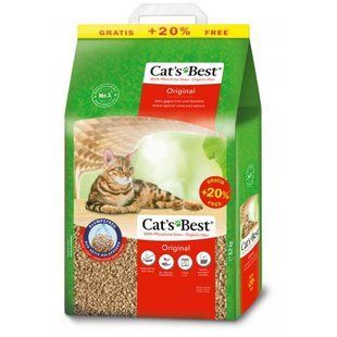 Наповнювач Cat&rsquo;s Best для котячого туалету Original 10 та 2 л / 5,2кг JRS319116/1163 фото