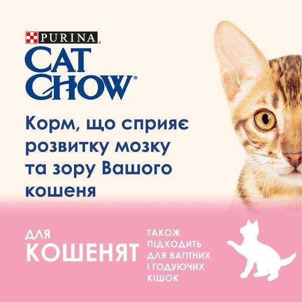 Сухий корм CAT CHOW Kitten для кошенят, з куркою, 1.5 кг 5997204513984 фото