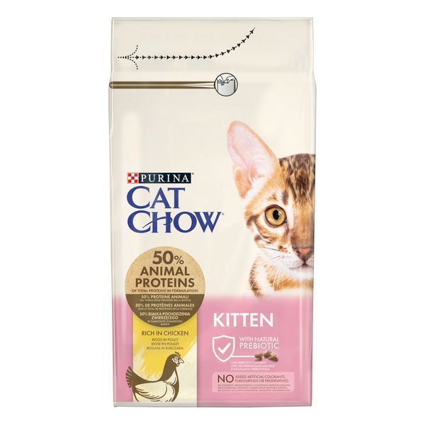 Сухий корм CAT CHOW Kitten для кошенят, з куркою, 1.5 кг 5997204513984 фото