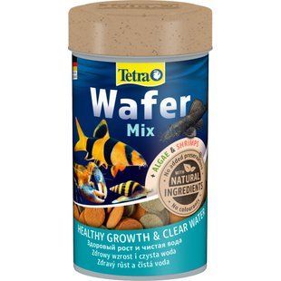 Корм Tetra Wafer Mix для акваріумних донних риб таблетки 48г/ 100мл 128965 фото