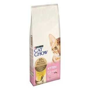 Сухий корм CAT CHOW Kitten для кошенят, з куркою, 15 кг 5997204514028 фото