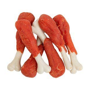 Ласощі для собак WAUDOG Treats "Качина гомілка", 100 г 4448 фото