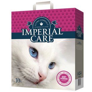 Imperial Care Baby Powder ІМПЕРІАЛ КЕА З АРОМАТОМ ДИТЯЧОЇ ПУДРИ ультрагрудкувальний наповнювач для котячого туалету 800765 фото