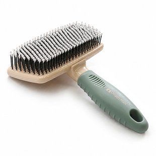 DoggyMan BS Soft Slicker Brush ДОГГІМЕН М&rsquo;ЯКА ЩІТКА СЛІКЕР для собак і котів 84911 фото