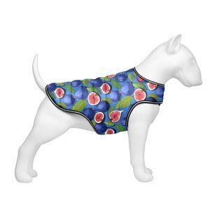 Курточка-накидка для собак WAUDOG Clothes, малюнок "Інжир", XXS, А 23 см, B 29-36 см, С 14-20 см 501-4053 фото
