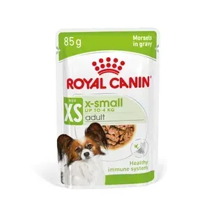 Вологий корм для дорослих собак ROYAL CANIN XSMALL ADULT IN GRAVY 0.085 кг