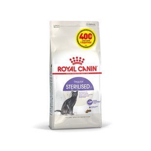 Корм для дорослих стерилізованих котів ROYAL CANIN STERILISED 1.6 кг + 400 г у подарунок 2225415602 фото