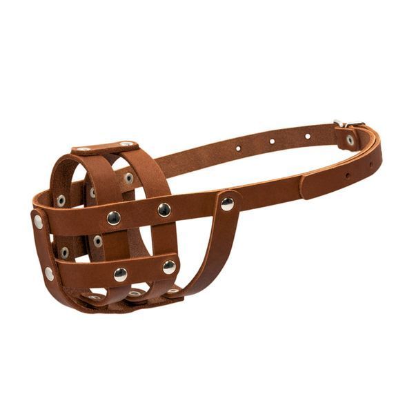Намордник м'який "CoLLaR" №0 (спанієль) коричневий 06336 фото