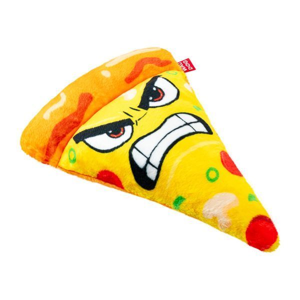 Игрушка для собак WAUDOG Fun Plush Пицца, плюш, Ш 16 см, Д 22,5 см 6251 фото