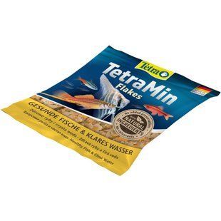 Корм сухой Tetra Min Flakes для тропических аквариумных рыбок в хлопьях 12 г 766402 фото
