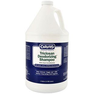 Davis Triclosan Deodorizing Shampoo ДЭВИС ТРИКЛОЗАН дезодорирующий шампунь с триклозаном для собак, котов, концентрат TDSG фото