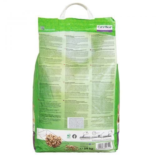 Наповнювач Cat&rsquo;s Best для котячого туалету Smart Pellets 20 л / 10 кг JRS321742/7429 фото