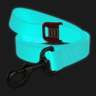 Поводок для собак водостойкий WAUDOG Waterproof, светонакопительный, S, Ш 15 мм, Длинна 122 см 2730 фото