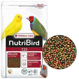Versele-Laga NutriBird С15 ВЕРСЕЛЕ-ЛАГА НУТРИБЕРД С15 КАНАРЕЙКА ЗЯБЛИК корм для канареек и зябликов 221051 фото