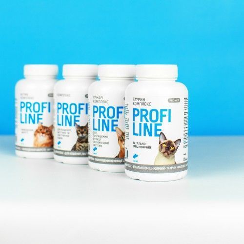 Вітаміни Provet PROFILINE для котів ТАУРИН комплекс 180 таб PR243170 фото