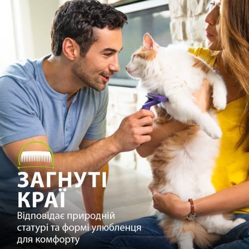Фурминатор FURminator для кошек с длинной шерстью Long Hair размер М/L 691662 фото