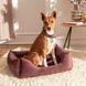 Лежак Pet Fashion &laquo;Denver&raquo; для собак, 60х50х18 см, ягода PR242404 фото 2