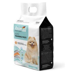 Пелюшки AnimAll Puppy Training Pads для собак і цуценят, 60 х 60 см, 100 штук 130664 фото