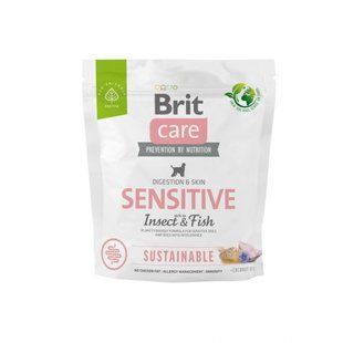 Корм сухий Brit Care Dog Sustainable Sensitive 1 кг 172187 фото