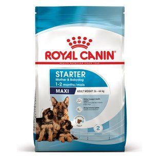 Корм для новорожденных щенков больших пород собак ROYAL CANIN MAXI STARTER 4 кг 29940400 фото