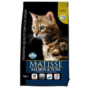 Сухий корм Farmina Matisse Adult Salmon & Tuna для дорослих котів, лосось та тунець, 1.5 кг 161031 фото