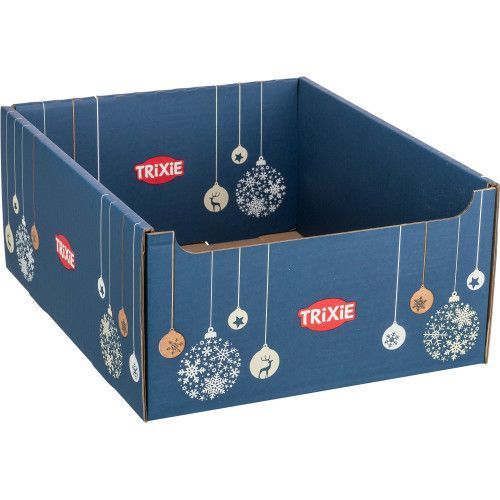 Короб Trixie для лакомства картонный с рождественским принтом 30,5х15,5х36 см. 909141_Christmas фото
