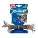Игрушка для кошек Спрессованная кошачья мята с перьями GiGwi Johnny stick, перо, кошачья мята, 8 см 75335 фото 2