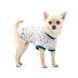 Футболка Pet Fashion Flora для собак бавовна трикотаж білий з квітковим принтом L PR441457 фото 3