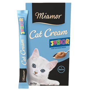 Miamor Cream Junior МІАМОР ЮНІОР крем рідкі ласощі для кошенят 74320 фото