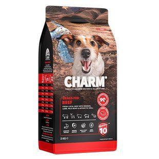 Charm Grass-Fed Beef ЧАРМ ГОВЯДИНА ОТКОРМЛЕННАЯ НА ТРАВЕ сухой беззерновой холистик корм для собак 1001294 фото