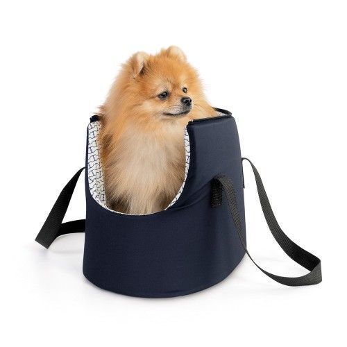 Сумка-переноска Природа Bag для собак, темно-синя 40х28х20 см PR243275 фото