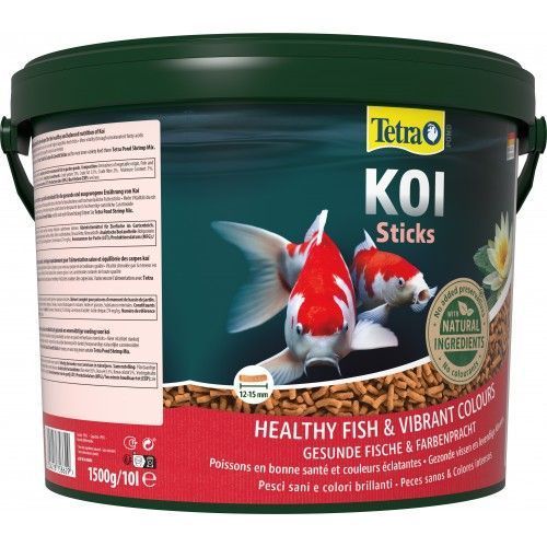 Корм Tetra Pond KOI Sticks для риб коропів кої гранули 10 л 758629 фото
